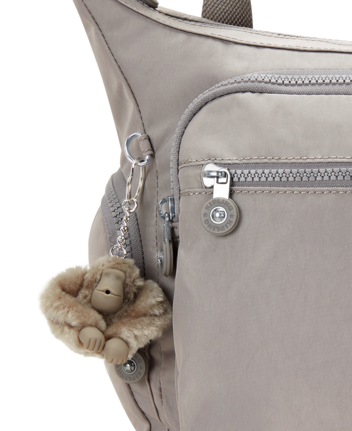 Kipling Gabbie Large Nylon Zip-Top Crossbody Bag