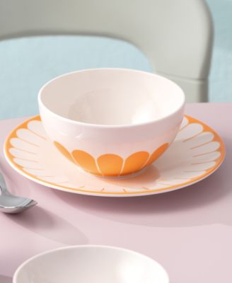 Fleur Abstract Bloom Rice and Cereal Bowl