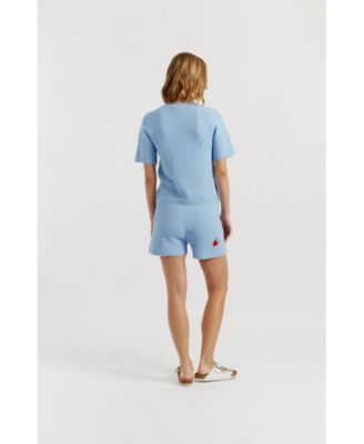 Women's Cotton Snoopy Crochet Tee