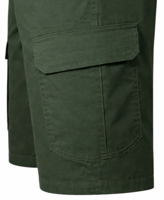 Men's Cotton Flex-Stretch Cargo Shorts