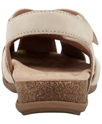 Women's Brentia Leather Criss-Cross Flat Sandals