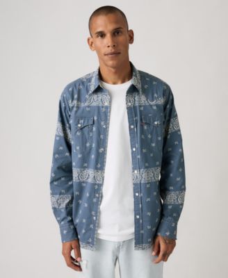 Men's Classic-Fit Western Shirt