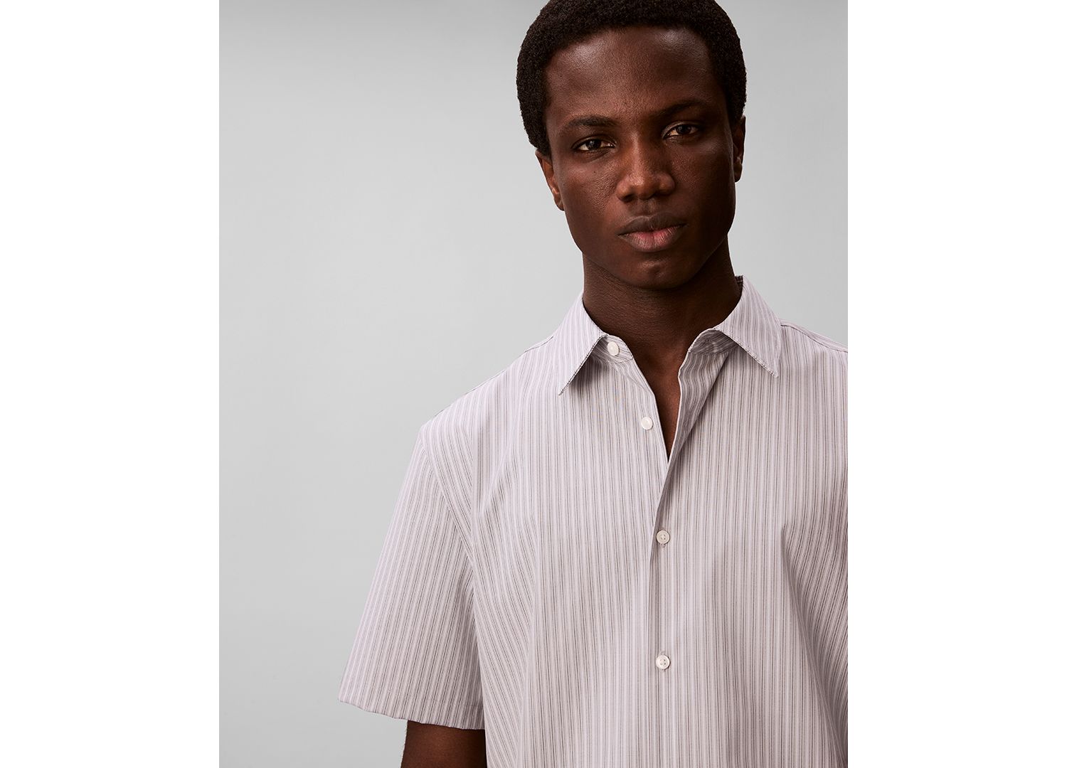 Men's Multi-Stripe Slim-Fit Shirt