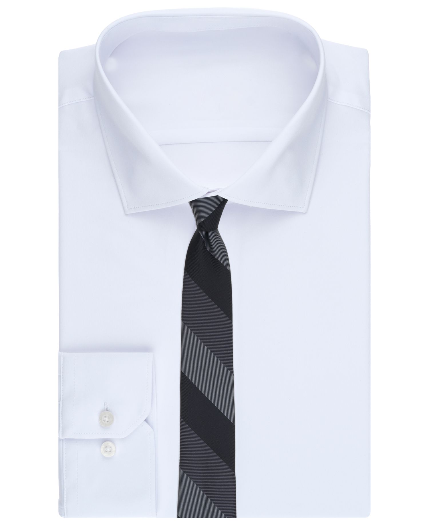 Men's Merlin Stripe Skinny Tie