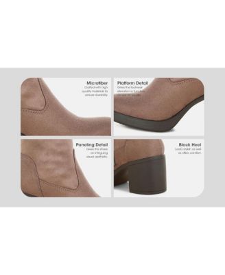 Womens Enito Microfiber Sock Boots