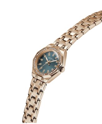 Women's Rose Gold-Tone Stainless Steel Analog Watch, 25mm