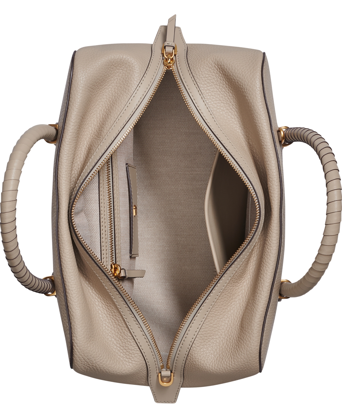 Donna Karan New York Chantilly Leather Satchel Bag