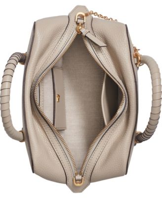 Chantilly Leather Medium Satchel Bag