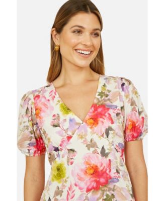 Women's Floral Midi Dress