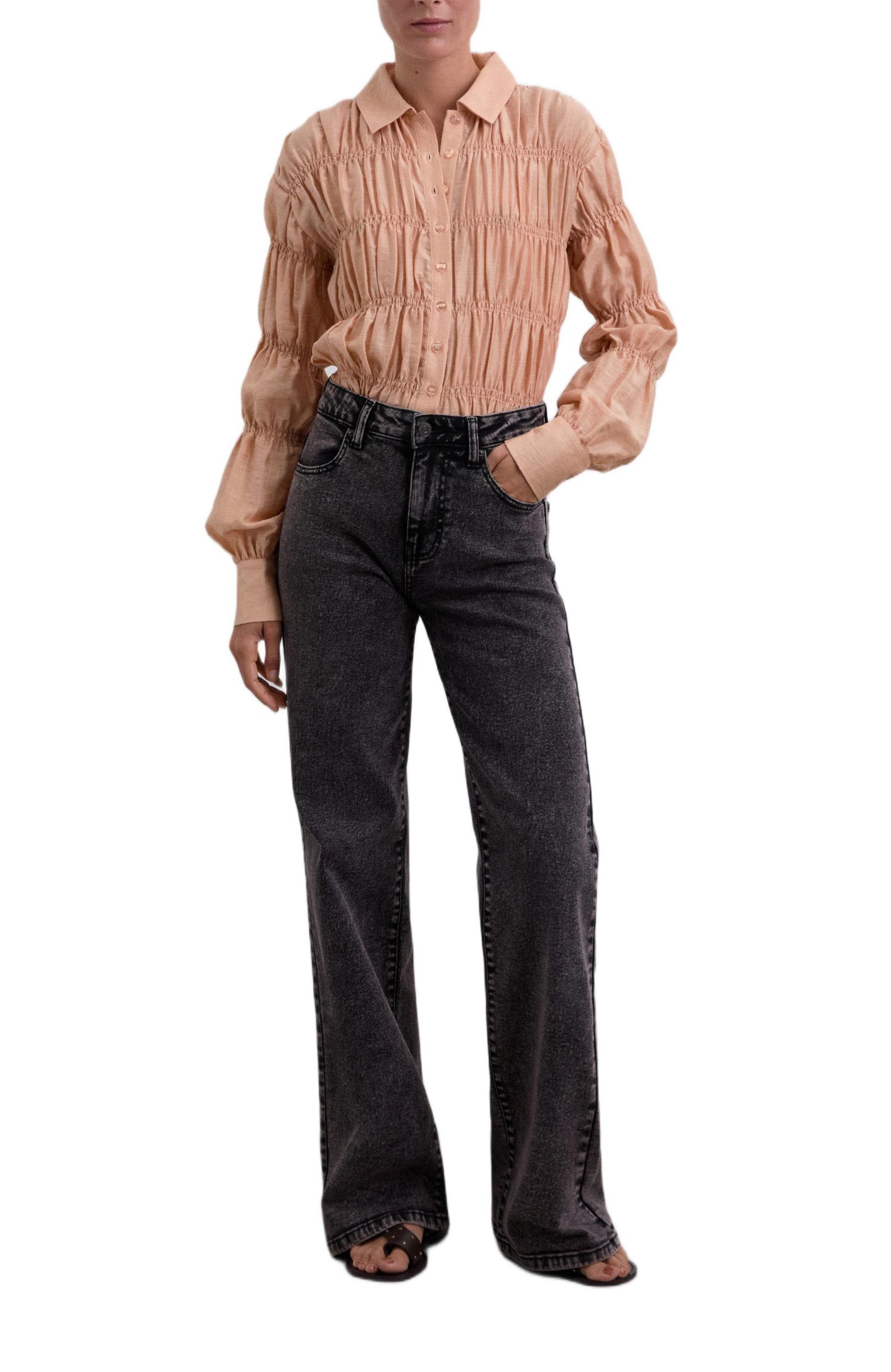 Women's Bootcutwash Denim Pant