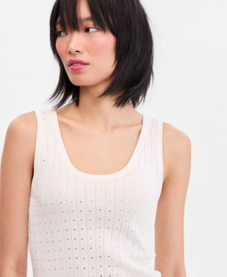 Women's Embellished Sweater Tank