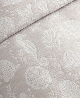 Home Seaside Charm Textured 2-Pc. Comforter Set, Twin/Twin XL