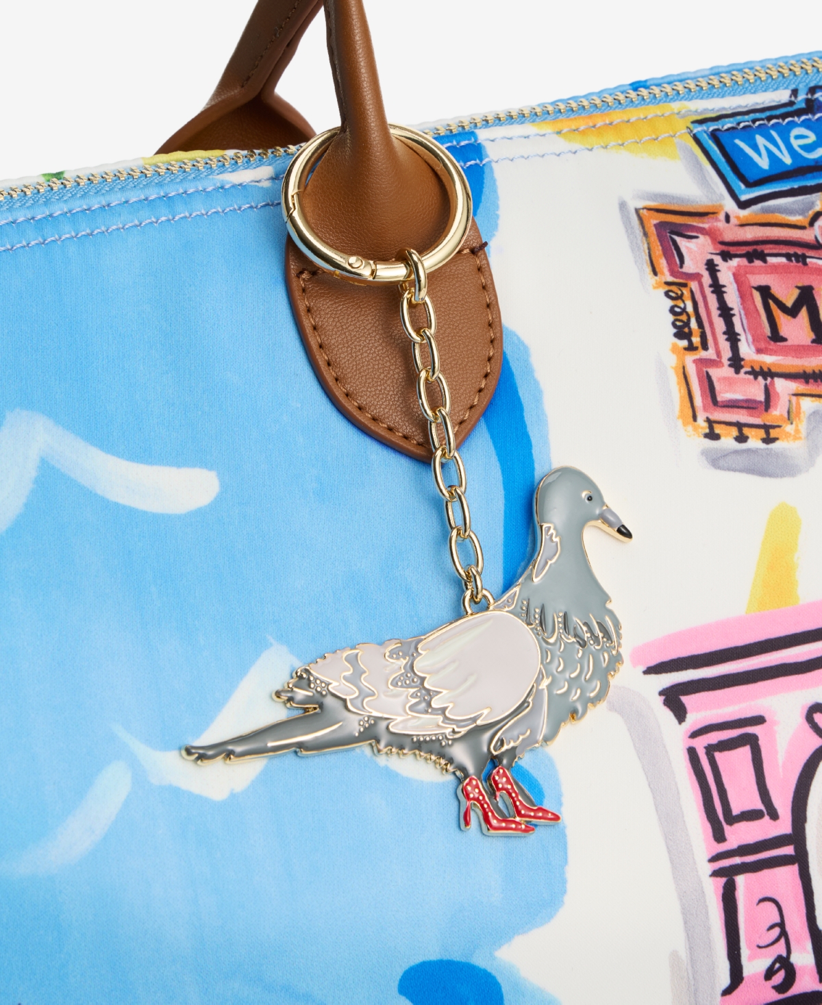 Pigeon Bag Charm, Macy's Exclusive- Molly Rogers Capsule Collection