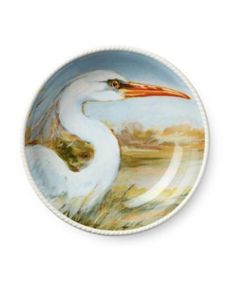 Coastal Birds Soup Bowls, Set of 4
