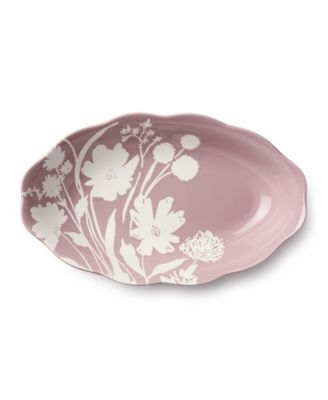 Wildflowers Oval Bowl image