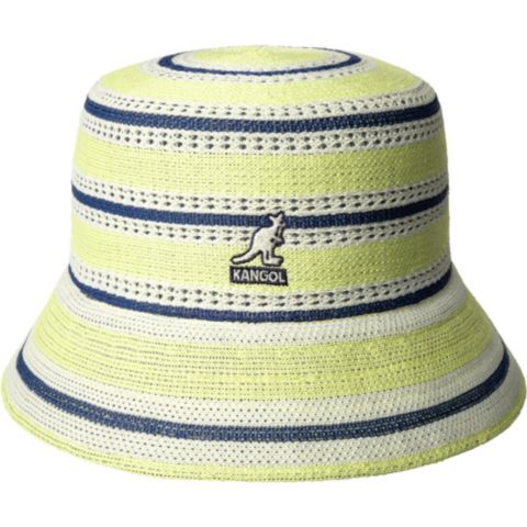Мужские головные уборы Kangol Resort Stripe Lahinch, цвет: Сливочный разноцветный
