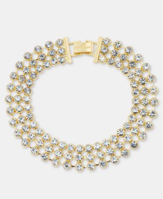 Crystal Mesh Chain Flex Bracelet