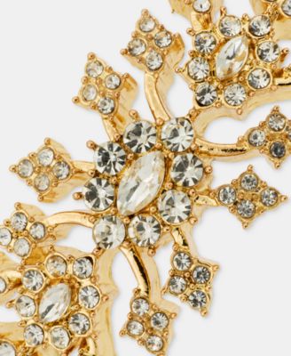 Crystal Cluster Bangle Bracelet 