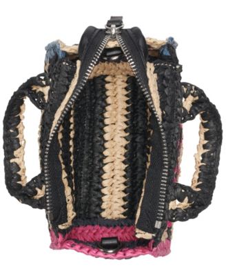 Hadlee Mini Woven Crossbody Bag