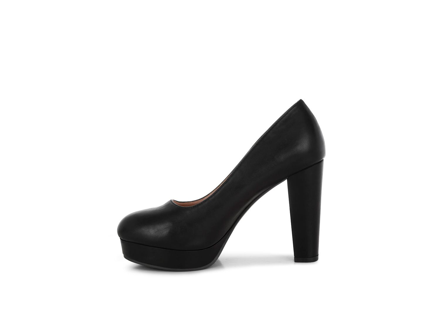 Women's Damsor Faux Leather Block Heel Pumps