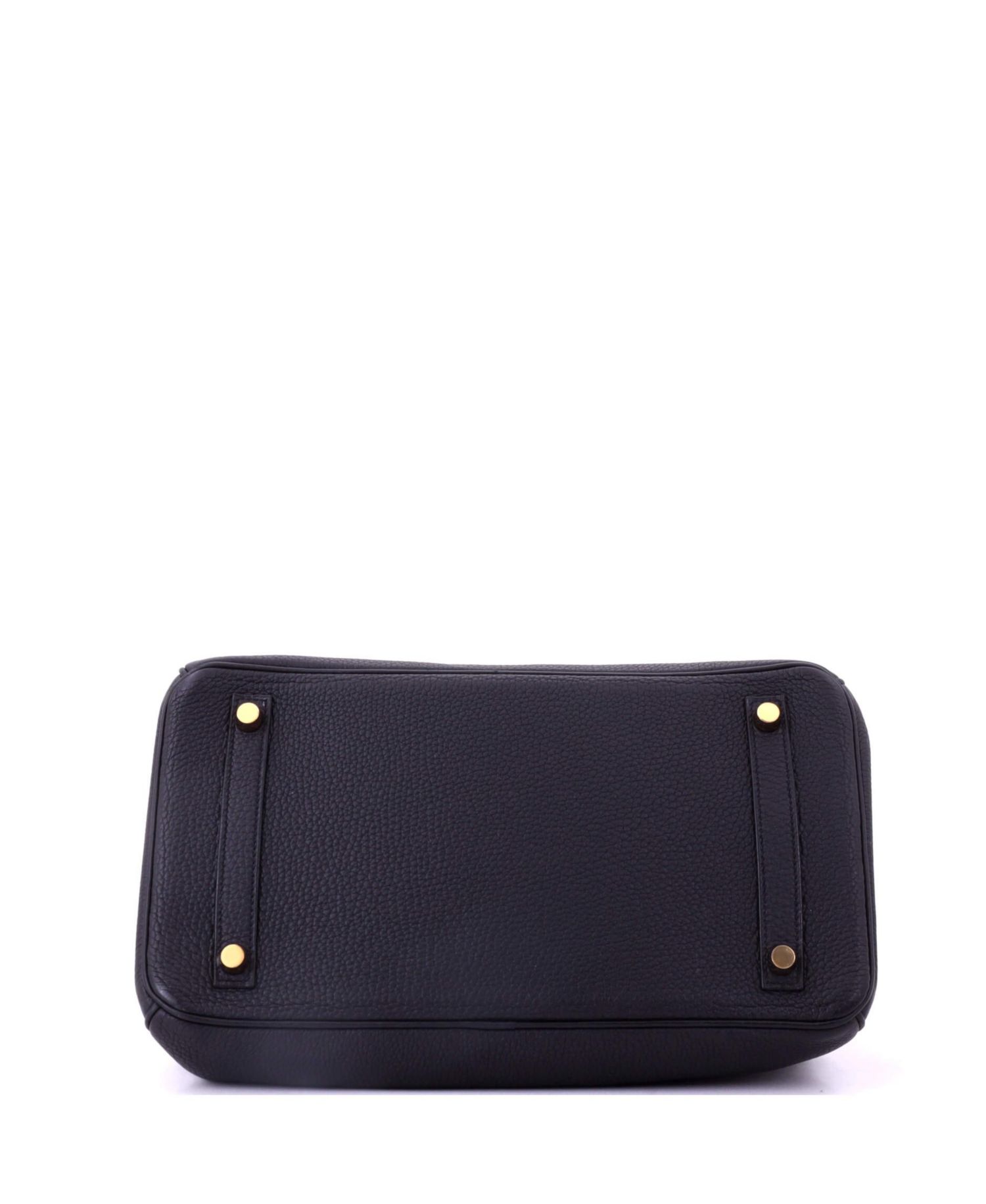 Birkin 30 Handbag Black Togo with Rose Gold Hardware