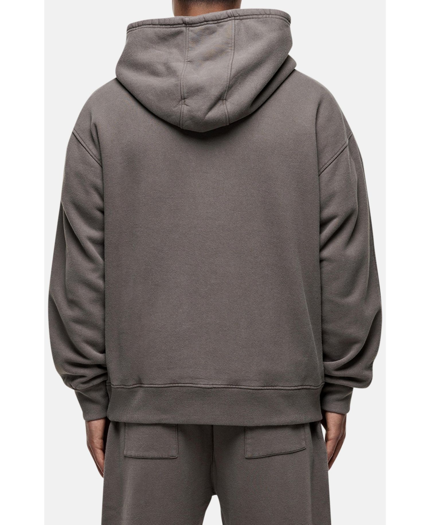Men's Vintage Washed Taupe Oversized Hoodie