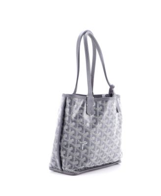 Mini Anjou Reversible Tote Coated Canvas