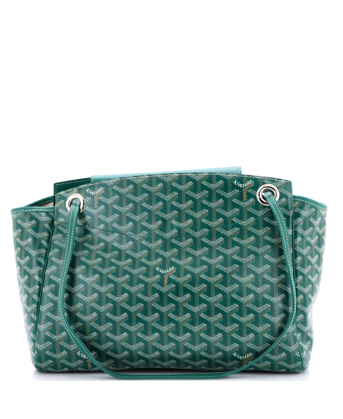 Pre-Owned Goyard Pm Rouette Bag Coated Canvas