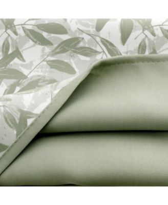 100% Polyester 190 GSM Marina Revisible Blackout Grommet Curtain Panel 54" x 84"