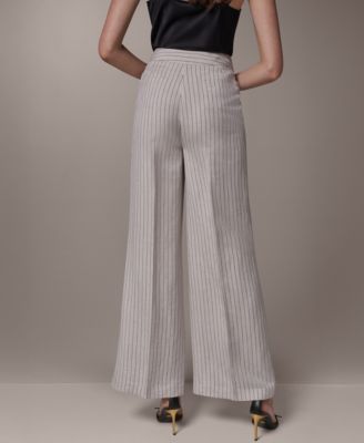 Women's High-Waist Wide-Leg Pants