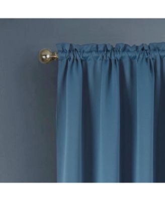 100% Polyester Twilight Blackout Rod Pocket Curtain Panel 54" x 84"