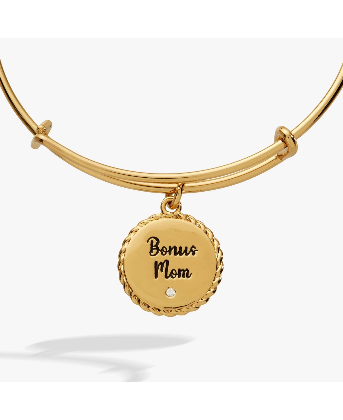 Alex and Ani Bonus Mom 'Family Isn't Only Blessed By Name' Charm Bangle