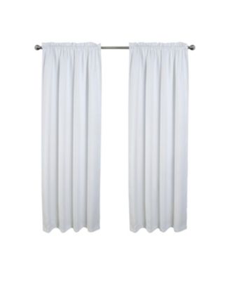 100% Polyester Twilight Blackout Rod Pocket Curtain Panel 54" x 84"