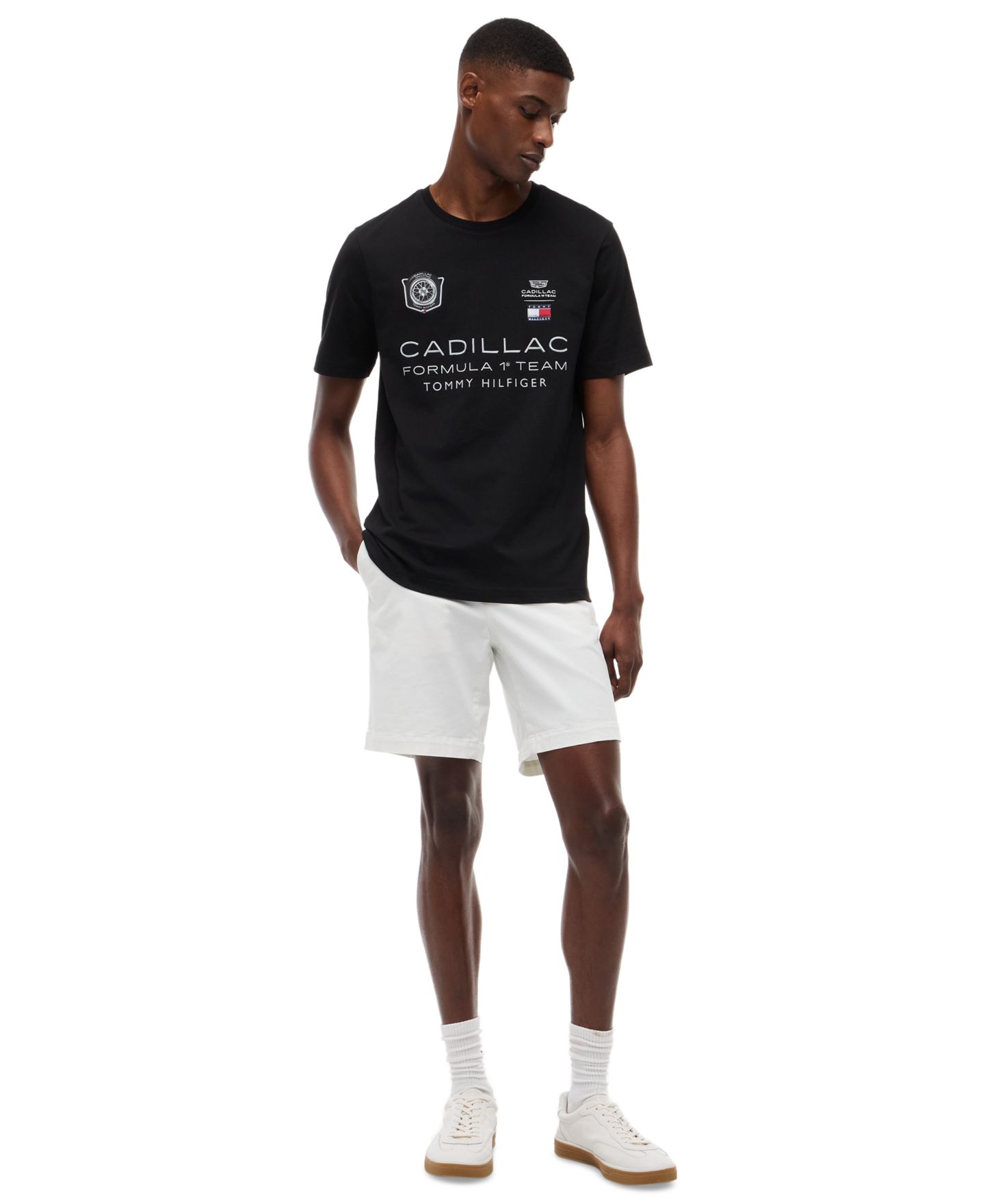 Мужская футболка Tommy Hilfiger x Cadillac F1® Racing Graphic, цвет: Чёрный — фото 1