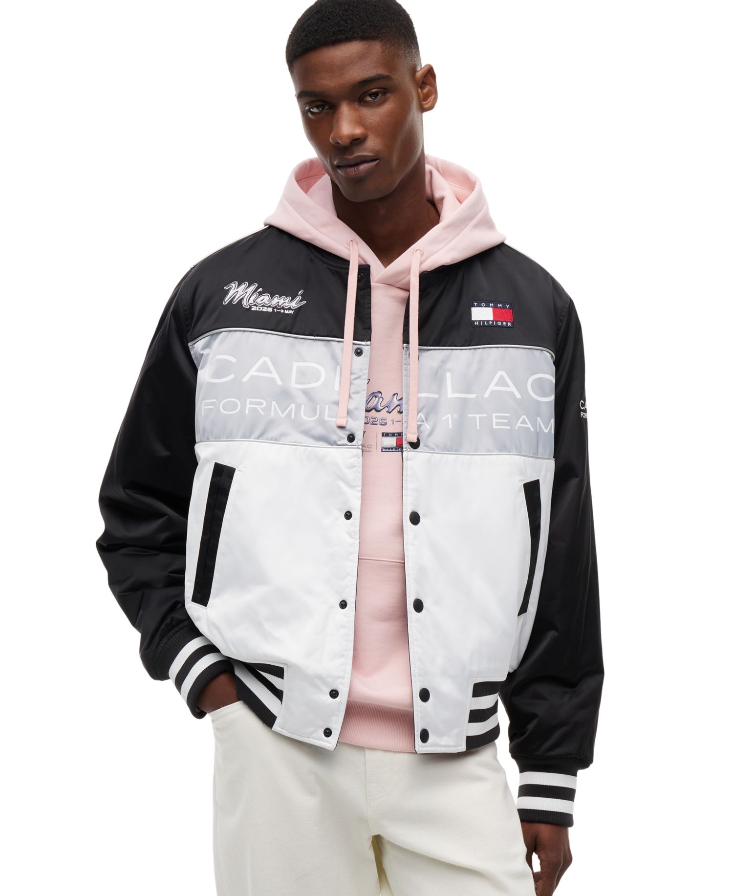x Cadillac F1® Men's Miami Varsity Jacket