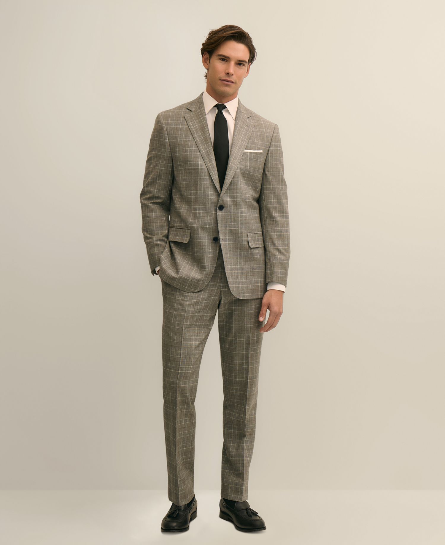 Men's Wool Stretch Classic-Fit Suit Separates
