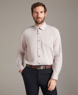 Men's Regular Fit Solid Dress Shirt