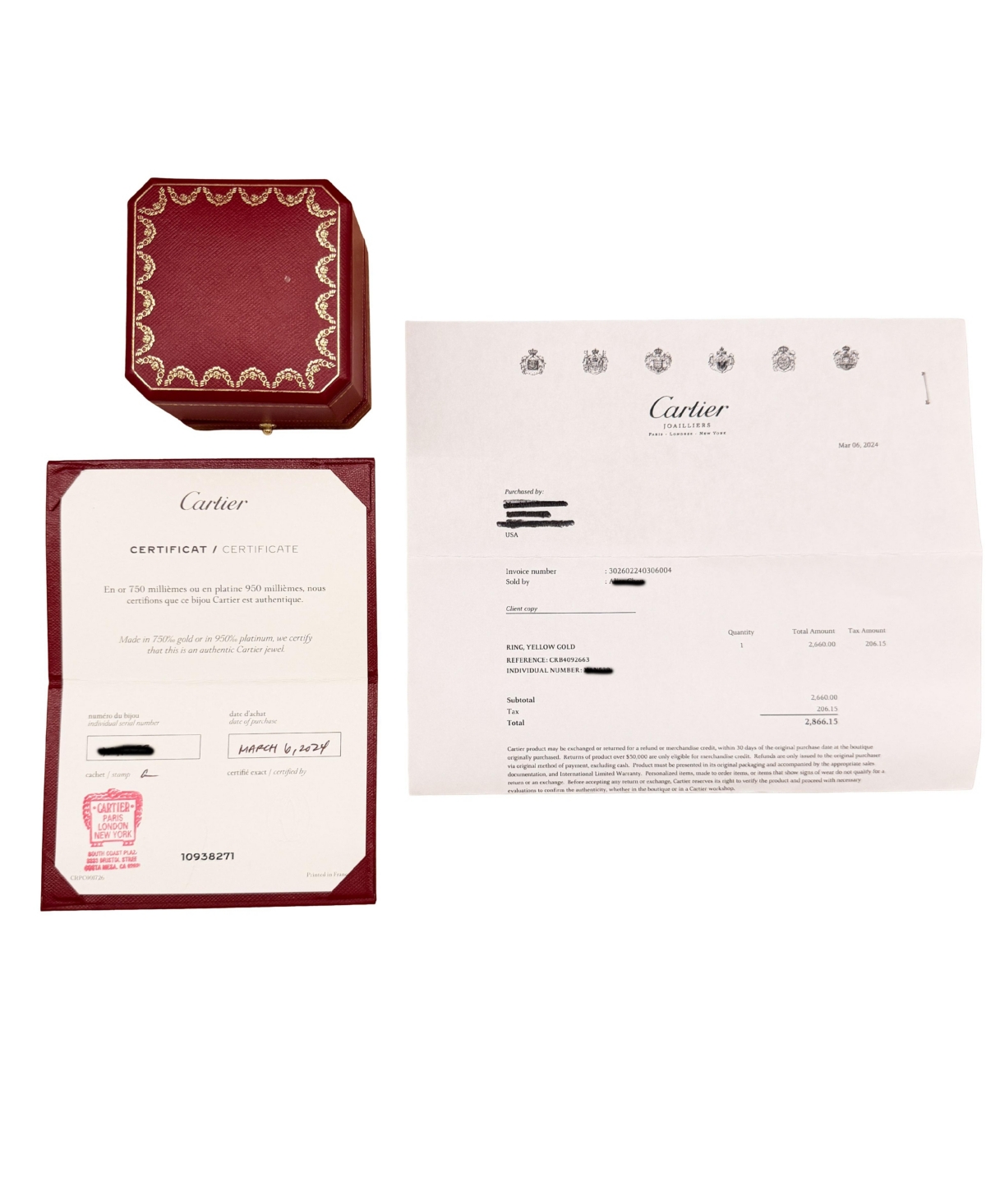 Pre-Owned Cartier Cartier Gold Juste Un Clou Ring