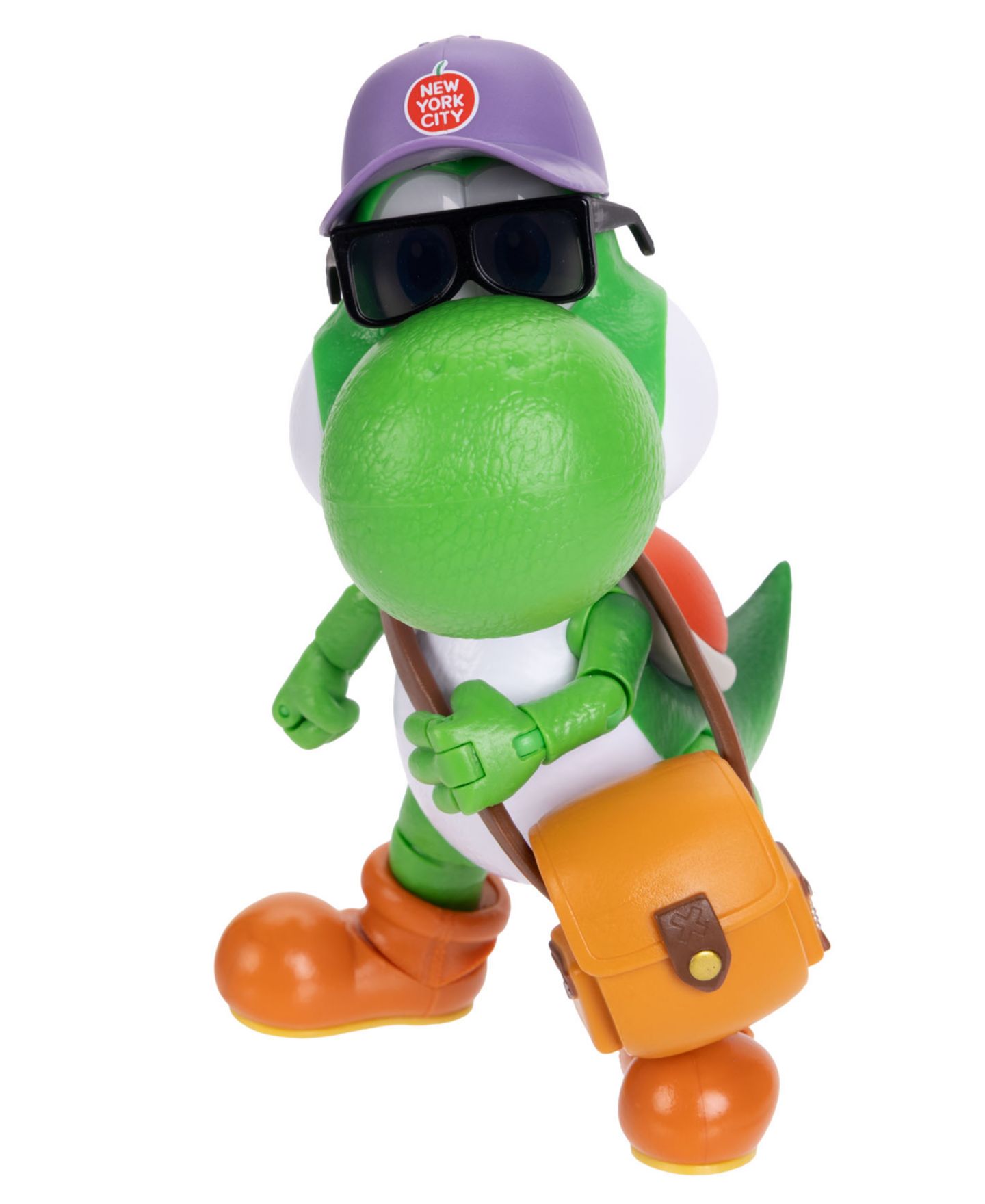 Детская фигурка SUPER MARIO Galaxy Movie Yoshi 5" Poseable Action Figure, Ages 3+ — фото 4