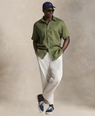 Men's Big & Tall Linen Shirt