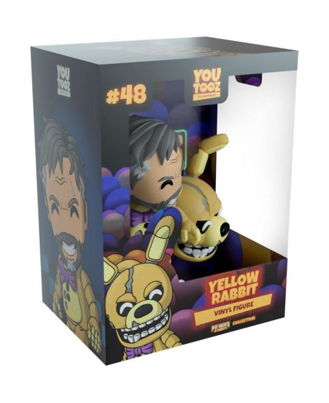 Детская фигурка Youtooz Yellow Rabbit Fnaf Movie Collection 5.4" Interchangeable-Head Vinyl Figure, 14 Years & Up