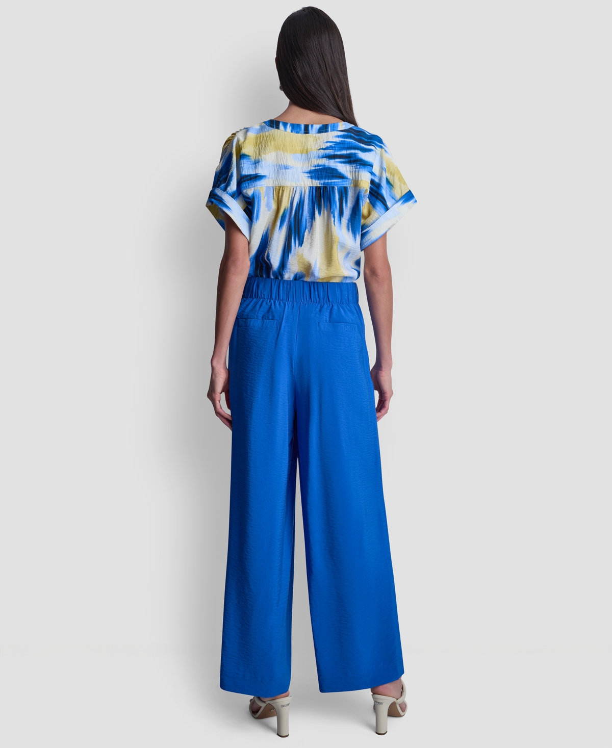 Dkny Women's High-Rise Pull-On Ankle Pants