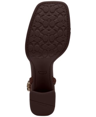 Women's Tea Rose Square Toe Platform Sandals