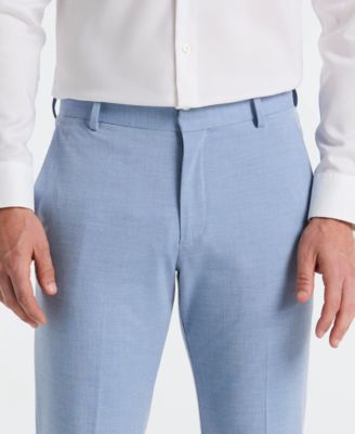 Men's Dobby Louis Slim Fit Suit Pants