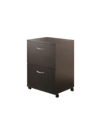 2-Drawer Essentials Rolling Filing Cabinet.