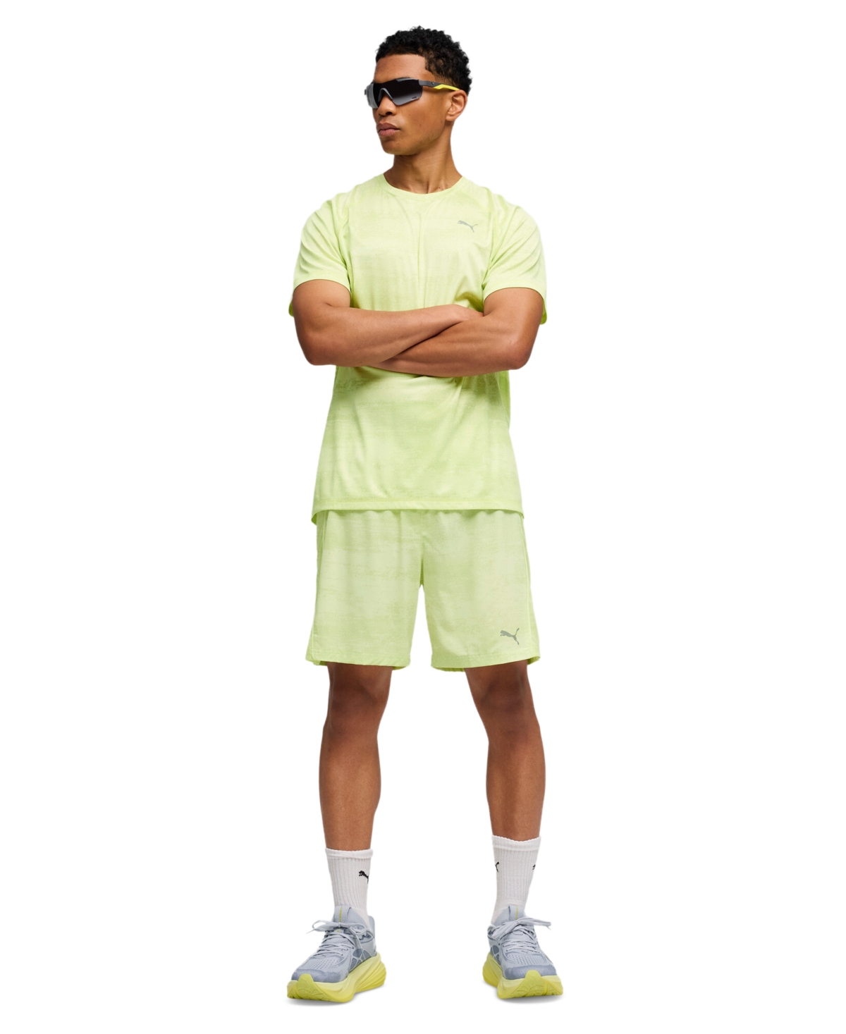 Puma Men's Run Velocity Printed T-Shirt