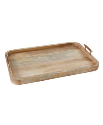 Mango Wood 24" Indoor Tray