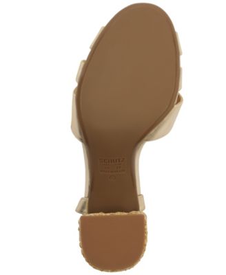 Women's Keefa Raffia High Block Dress Sandals