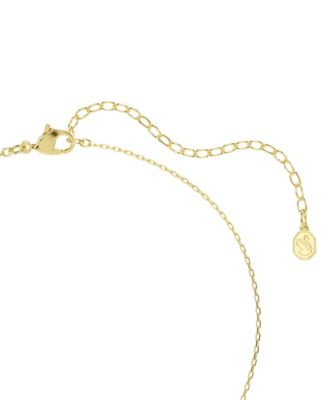 Gold-Tone Plated Heart Lock and Key Idyllia Pendant Necklaces