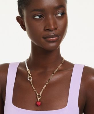 Gold-Tone Plated Heart Idyllia Charms